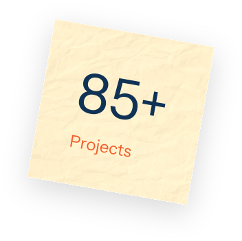 85+ Projects