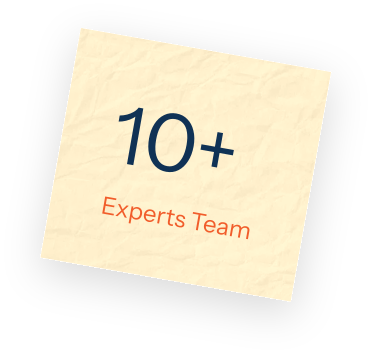 10+ Experts Team
